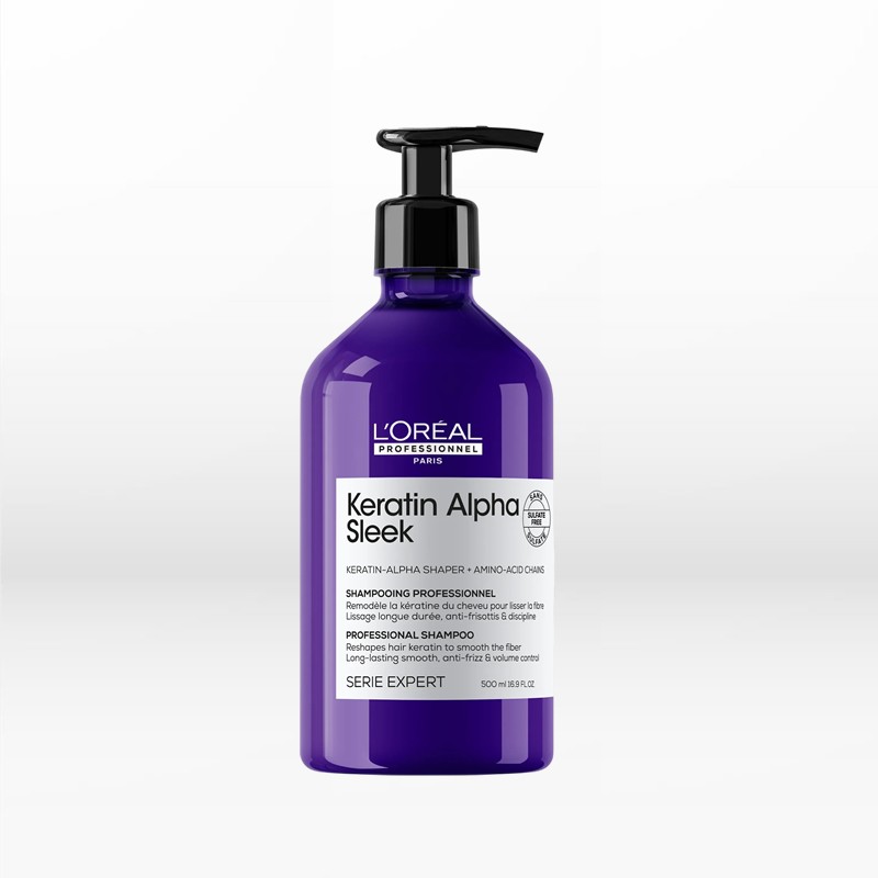 L΄Oreal Professionnel Serie Expert Keratin Alpha Sleek Shampoo 500ml